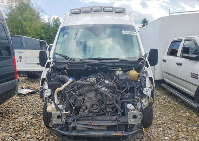 2021 Ford Transit T-350, daño Frontal, Copart lote 66005496, foto 5 de 6