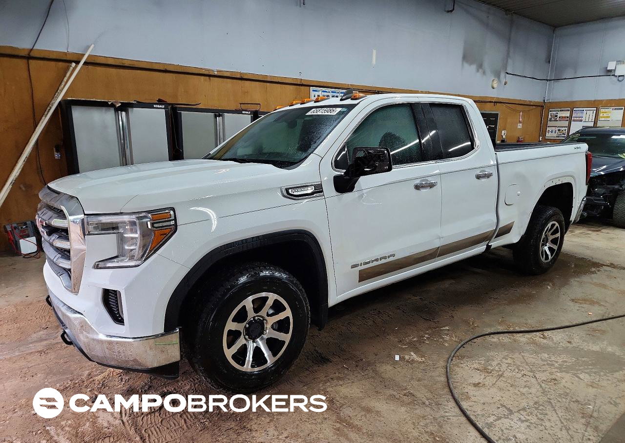 2020 Gmc Sierra K1500 Sle, uszkodzenie: Przód, Copart lot 65815986