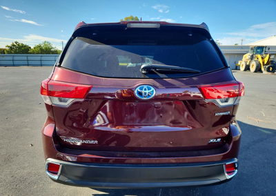 2019 Toyota Highlander Hybrid Xle, пошкодження: Передня частина, Copart лот 66231156, фото 6 з 6