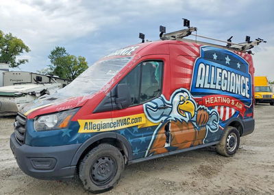 2020 Ford Transit T-250, daño Volcadura, Copart lote 68677216
