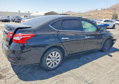 2019 Nissan Sentra S, daño Frontal, Copart lote 56332376, foto 3 de 6