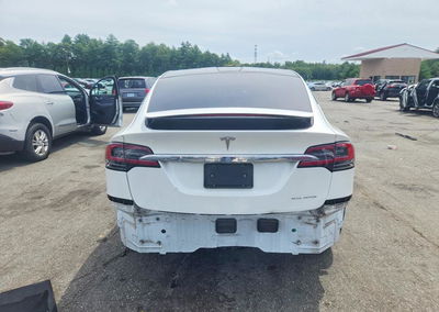 2020 Tesla Model X, пошкодження: Задня частина, Copart лот 59622486, фото 6 з 6