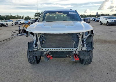 2022 Chevrolet Silverado K1500 Lt Trail Boss, Front End damage, Copart lot 68150966, photo 5 of 6