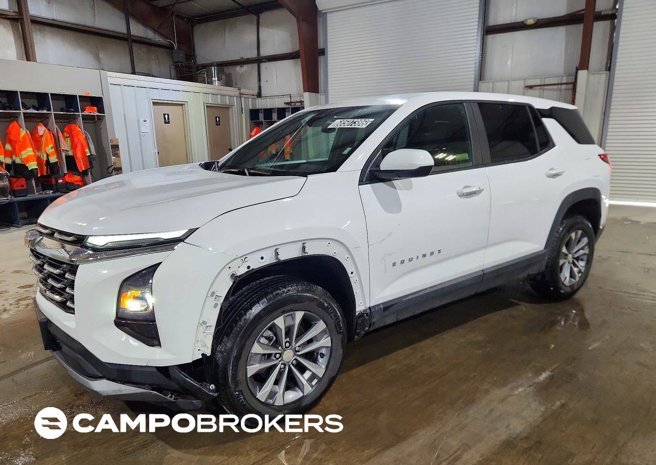 2026 Chevrolet Equinox Lt, daño Frontal, Copart lote 68507386