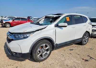 2019 Honda Cr-v Exl, пошкодження: Бік, Copart лот 57547646