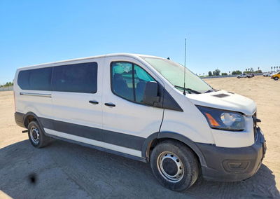 2021 Ford Transit T-350 Xl Passenger Low Roof, uszkodzenie: Przód, Copart lot 63278256, zdjęcie 4 z 6