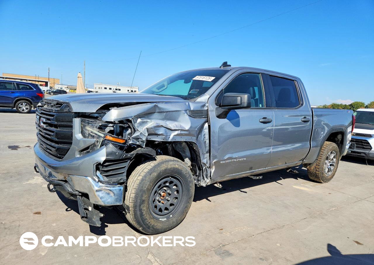 2024 Gmc Sierra K1500, Front End damage, Copart lot 67516126