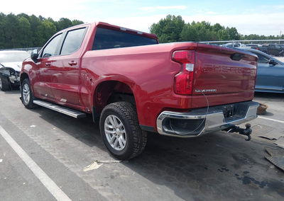 2022 Chevrolet Silverado 1500 Ltd 2wd  Short Bed Lt, uszkodzenie: Prawy bok, Iaai lot 45593444, zdjęcie 3 z 6