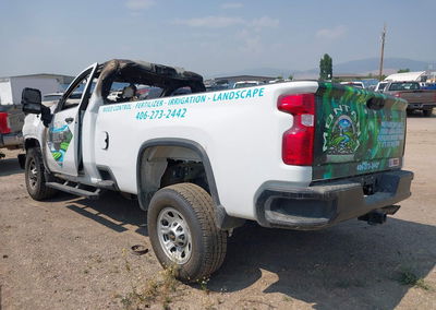 2025 Chevrolet Silverado 3500hd, Total Burn damage, Iaai lot 45664443, photo 3 of 6
