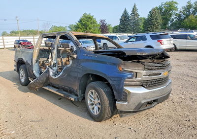 2021 Chevrolet Silverado K1500 Lt, daño Incendio, Copart lote 61835996, foto 4 de 6