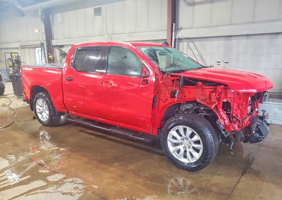 2020 Chevrolet Silverado K1500 Custom, daño Frontal, Copart lote 67169736, foto 4 de 6