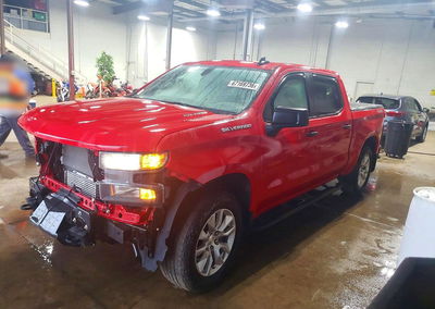 2020 Chevrolet Silverado K1500 Custom, daño Frontal, Copart lote 67169736, foto 1 de 6