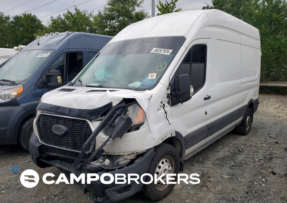 2023 Ford Transit T-350, Front End damage, Copart lot 66267926