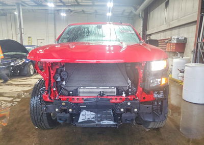 2020 Chevrolet Silverado K1500 Custom, daño Frontal, Copart lote 67169736, foto 5 de 6