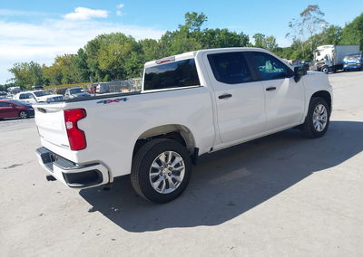 2021 Chevrolet Silverado 1500 4wd  Short Bed Custom, Repossession damage, Iaai lot 46108483, photo 4 of 20
