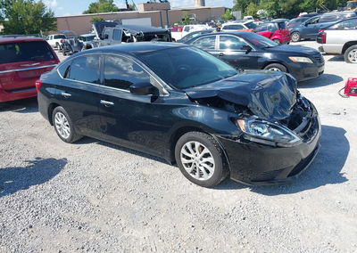 2019 Nissan Sentra Sv, daño Frontal, Iaai lote 45935213