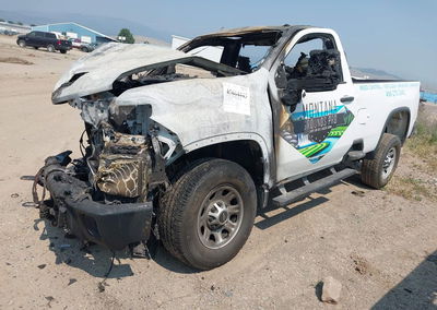 2025 Chevrolet Silverado 3500hd, Total Burn damage, Iaai lot 45664443, photo 2 of 6