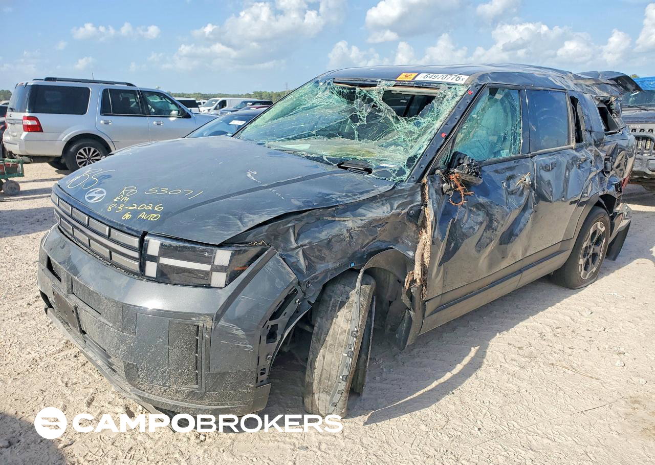 2025 Hyundai Santa Fe Se, daño Volcadura, Copart lote 64970776