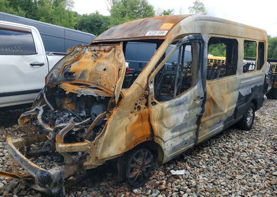 2026 Ford Transit T-350, Burn damage, Copart lot 62287886