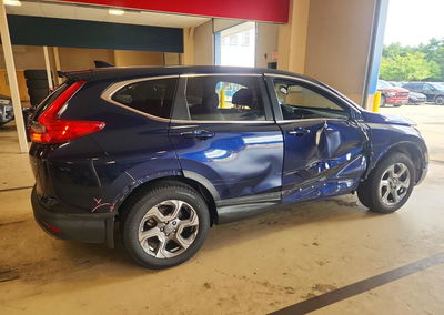 2019 Honda Cr-v Exl, пошкодження: Бік, Copart лот 68203876, фото 3 з 13
