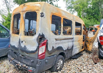 2026 Ford Transit T-350, Burn damage, Copart lot 62287886, photo 3 of 6