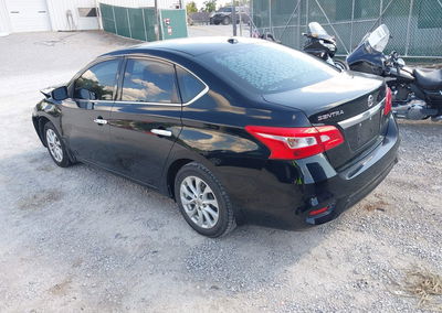 2019 Nissan Sentra Sv, daño Frontal, Iaai lote 45935213, foto 3 de 6