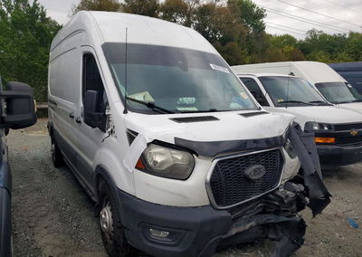 2023 Ford Transit T-350, Front End damage, Copart lot 66267926, photo 4 of 6
