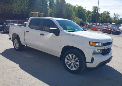 2021 Chevrolet Silverado 1500 4wd  Short Bed Custom, daño Repossession, Iaai lote 46108483