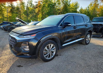 2020 Hyundai Santa Fe Sel, daño Trasero, Copart lote 67877706