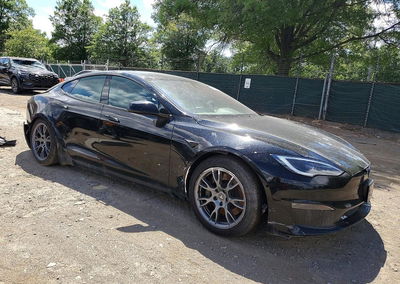2022 Tesla Model S, uszkodzenie: Tył, Copart lot 57740926, zdjęcie 4 z 12