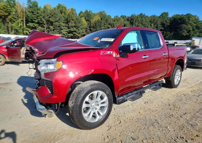 2023 Chevrolet Silverado K1500 Ltz, daño Frontal, Copart lote 67815026, foto 1 de 6