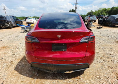 2025 Tesla Model Y, Front End damage, Copart lot 63927666, photo 6 of 15