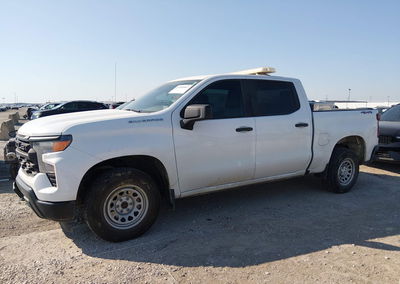 2023 Chevrolet Silverado 1500 4wd  Short Bed Wt, пошкодження: Normal Wear & Tear, Iaai лот 45956847, фото 6 з 16
