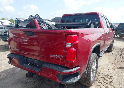 2021 Chevrolet Silverado 3500hd 4wd  Standard Bed High Country, Front End damage, Iaai lot 45615955, photo 4 of 6