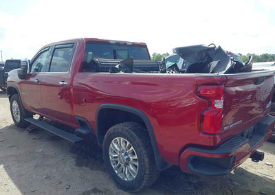 2021 Chevrolet Silverado 3500hd 4wd  Standard Bed High Country, Front End damage, Iaai lot 45615955, photo 3 of 6
