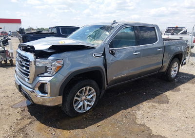 2021 Gmc Sierra 1500 4wd  Short Box Slt, uszkodzenie: Dachowanie, Iaai lot 45705380, zdjęcie 2 z 16