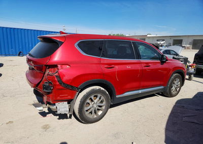 2020 Hyundai Santa Fe Sel, пошкодження: Задня частина, Copart лот 65355556, фото 3 з 14