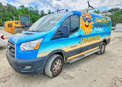 2020 Ford Transit T-250, Rear End damage, Copart lot 50744396