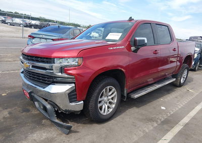 2022 Chevrolet Silverado 1500 Ltd 2wd  Short Bed Lt, uszkodzenie: Prawy bok, Iaai lot 45593444, zdjęcie 2 z 6