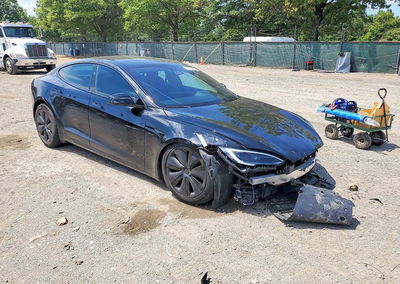2023 Tesla Model S, uszkodzenie: Przód, Copart lot 63665956, zdjęcie 4 z 12