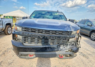 2021 Chevrolet Silverado K1500 Trail Boss Custom, daño Frontal, Copart lote 65792656, foto 5 de 12