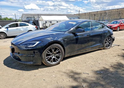 2022 Tesla Model S, uszkodzenie: Tył, Copart lot 57740926