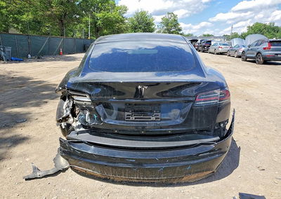 2022 Tesla Model S, uszkodzenie: Tył, Copart lot 57740926, zdjęcie 6 z 12