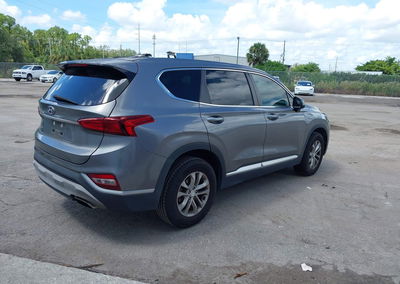 2020 Hyundai Santa Fe Se, Normal Wear & Tear damage, Iaai lot 46096389, photo 4 of 16