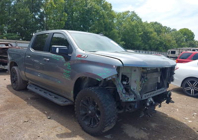 2020 Chevrolet Silverado 1500 4wd  Short Bed Rst, daño Frontal, Iaai lote 45928212