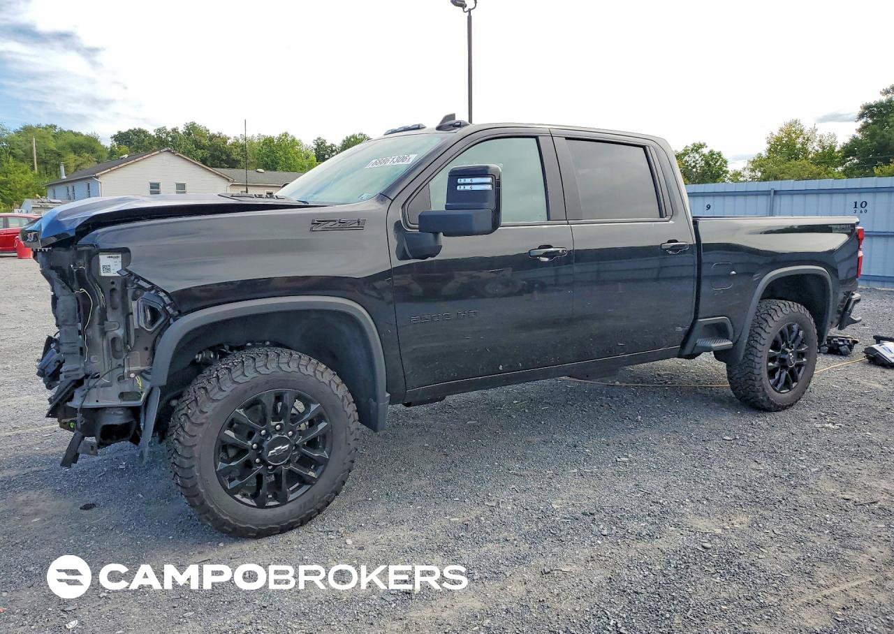2025 Chevrolet Silverado K2500 Heavy Duty Lt, пошкодження: Передня частина, Copart лот 68861306