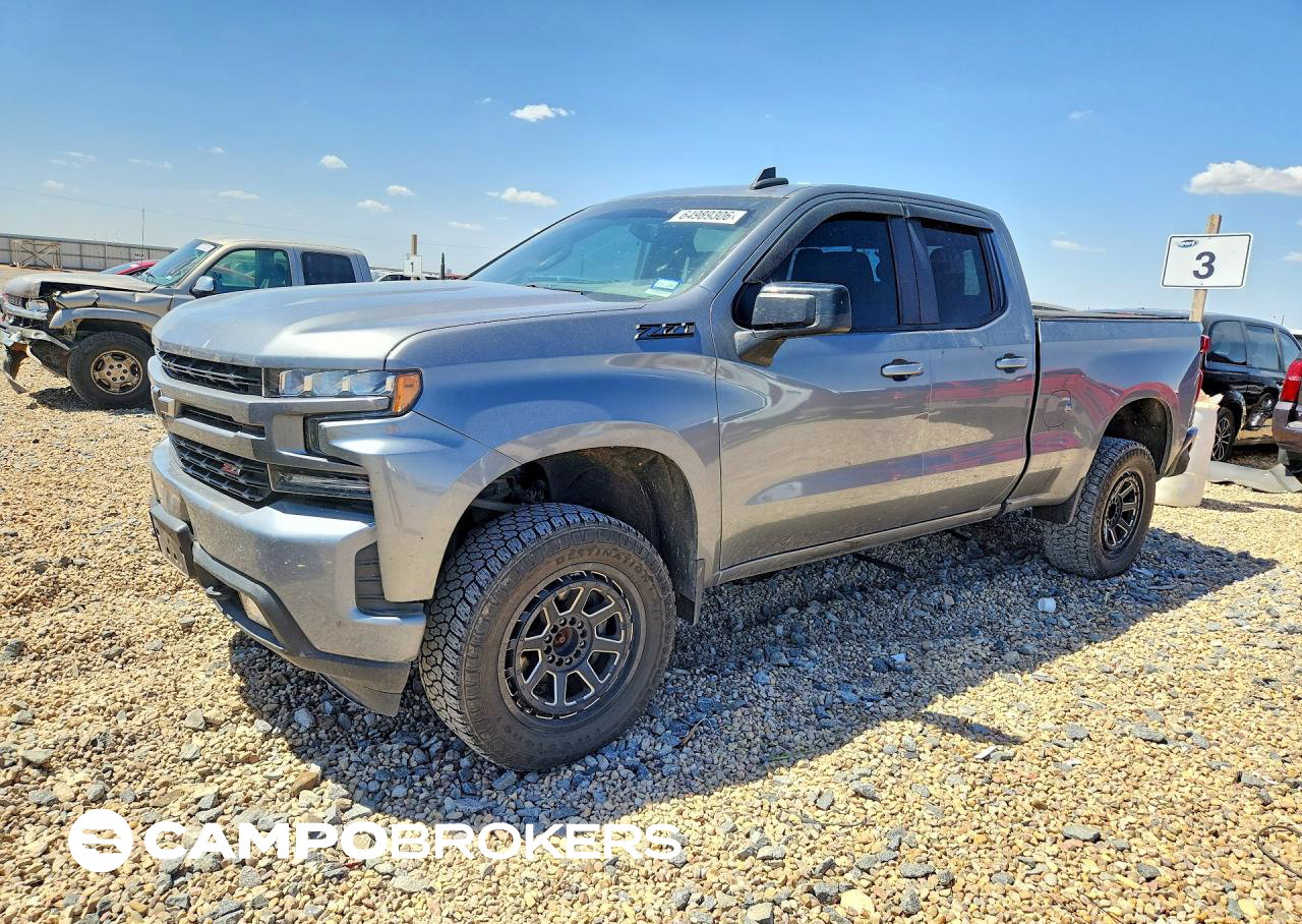 2019 Chevrolet Silverado K1500 Rst, uszkodzenie: Tył, Copart lot 64989306