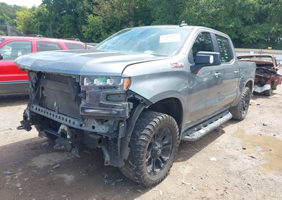2020 Chevrolet Silverado 1500 4wd  Short Bed Rst, uszkodzenie: Przód, Iaai lot 45928212, zdjęcie 2 z 6