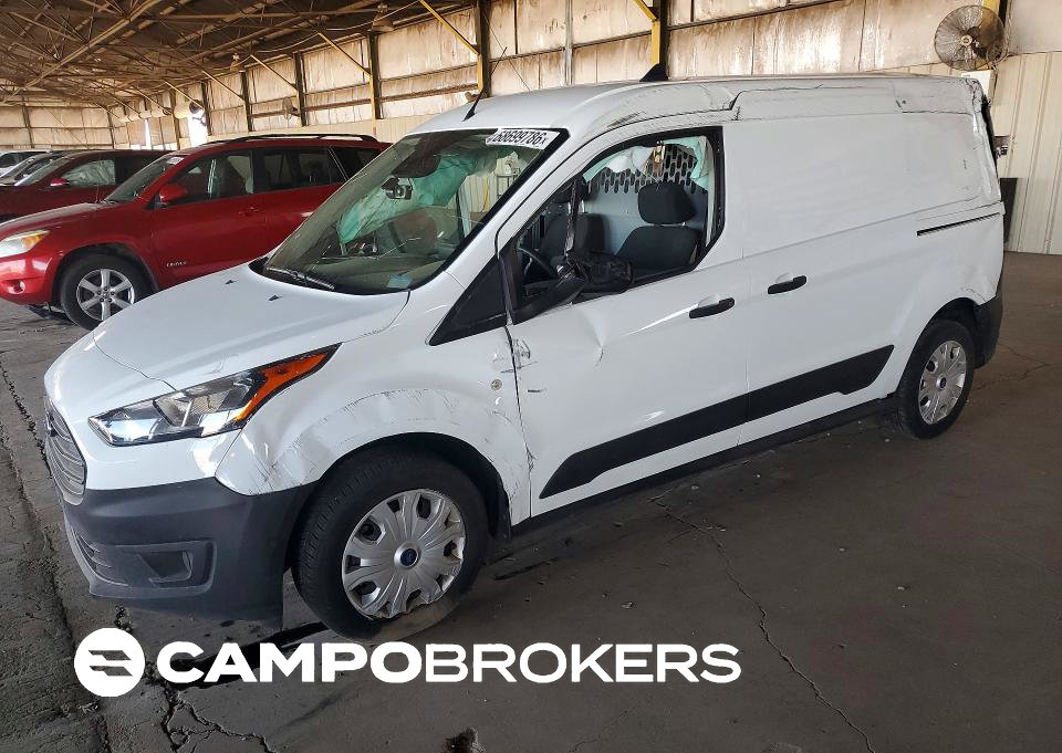 2022 Ford Transit Connect Xl Delivery Van, пошкодження: Бік, Copart лот 68699786
