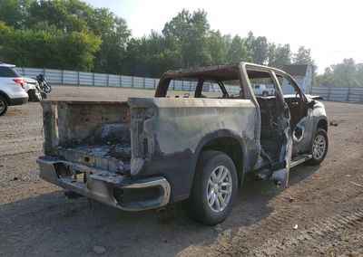 2021 Chevrolet Silverado K1500 Lt, daño Incendio, Copart lote 61835996, foto 3 de 6